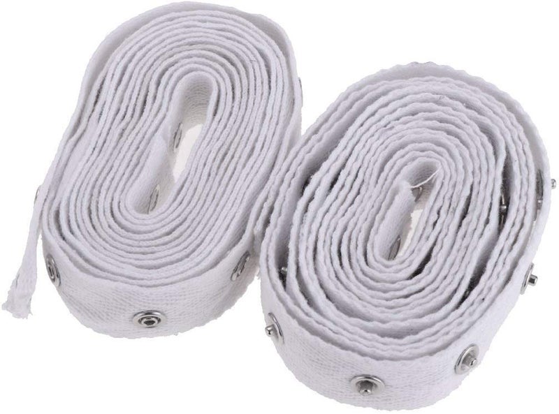 FRECI 1 Yards Snap Tape Sewing Snap Tape Buttons Zipper Fastener Replacement for Baby Lingerie Teddy Crotch Sewing DIY - Image 4